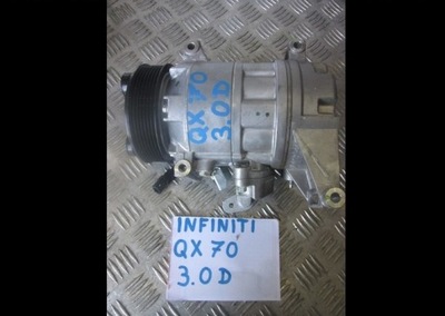 COMPRESSOR PUMP AIR CONDITIONER INFINITI QX70 3,0D  