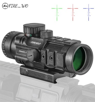 4X32 SCOPE LUNETA LIGHT RIFLE CROSS SCOPE- 20MM