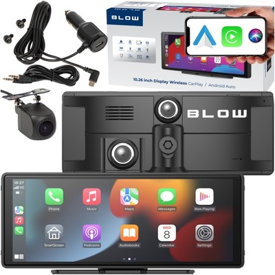 RADIO SAMOCHODOWE MONITOR STACJA MULTIMEDIALNA ANDROID AUTO CARPLAY KAMERA