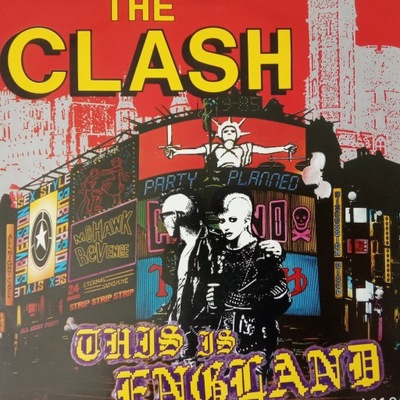 THE CLASH , this is england , singiel