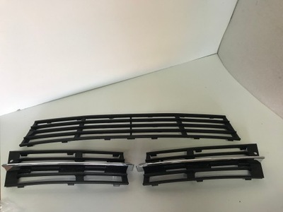 Решётка бампера перед - bmw 7 f01 f02 lift хром фото №1