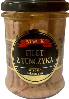 Filet z tuńczyka w sosie własnym 200g MK