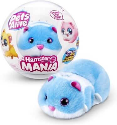 PETS ALIVE HAMSTER MANIA CHOMIK INTERAKTYWNY PRZYTULANKA