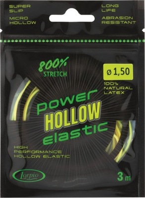 Lorpio Amortyzator Hollow Elastic Żółty 3m