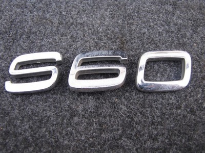 VOLVO S60 - EMBLEMAT ZNACZEK LOGO NAPIS NA KLAPĘ