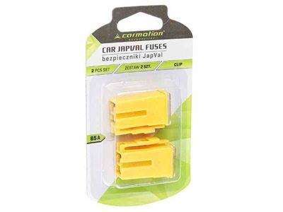 Предохранители japval clip, 65a, 2 szt. фото №1