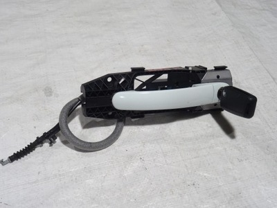 Ручка наружная дверь перед левая с ключ skoda rapid 5ja 12-19 lf9f фото №1