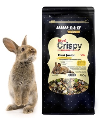 Karma dla młodego królika Crispy Premium – 2kg