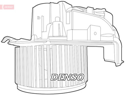 DENSO DEA07022 VENTILIATORIUS VIDAUS 