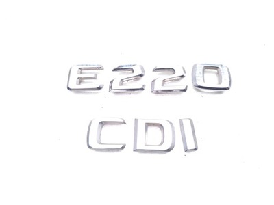 Mercedes-benz e-class эмблема / значок задний / буквы modelu 2012 estate фото №1