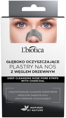 Głęboko Oczyszczające plastry na nos Charcoal