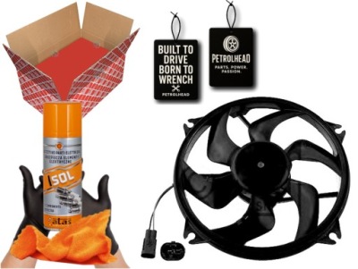 Вентилятор радиатора citroen c4 c4 grand picasso i #petrolhead pro+ kit4 фото №1