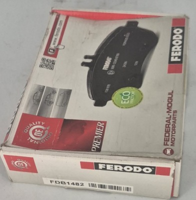 Гальмівні колодки гальмівні задній fdb1482 ferodo ford seat vw фото №1