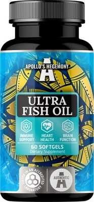 AH Ultra Fish Oil 60 kaps. EPA DHA olej rybi