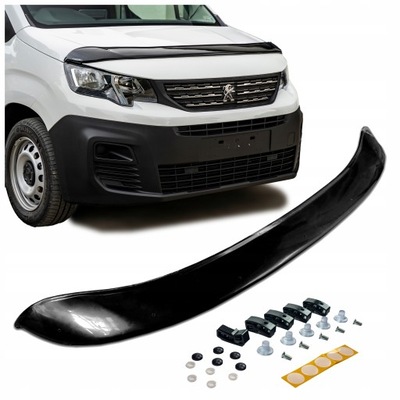 Защита капот ветровик do opel combo 2018- | abs фото №1