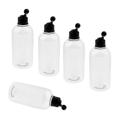 Trwałe plastikowe butelki pojemnikowe o pojemności 100/200/300 ml, 200 ml