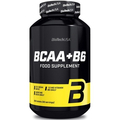 Biotech Bcaa + B6 200tabs BIO TECH AMINOKWASY