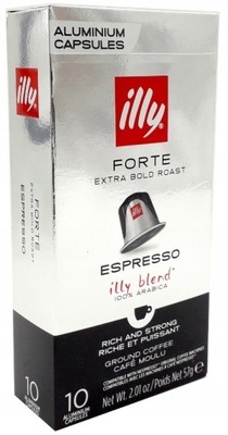 Kapsulki Nespresso Illy Forte Espresso kapsułki 10szt
