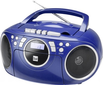 Boombox Dual P70 Radio Fm CD Kaseta AUX