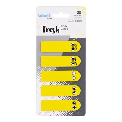 ZAKŁADKI INDEKSUJĄCE SMART PET FRESH 12x45mm 5x25s