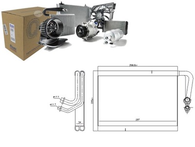 VAPORIZADOR DE ACONDICIONADOR MERCEDES AMG GT X290 C A205 C C205 C T-MODEL  