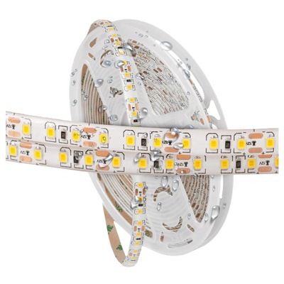 TAŚMA LED 12V WODOODPORNA W SILIKONIE 5m 600SMD