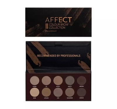 AFFECT COLOUR BROW COLLECTION PALETA DO BRWI 2