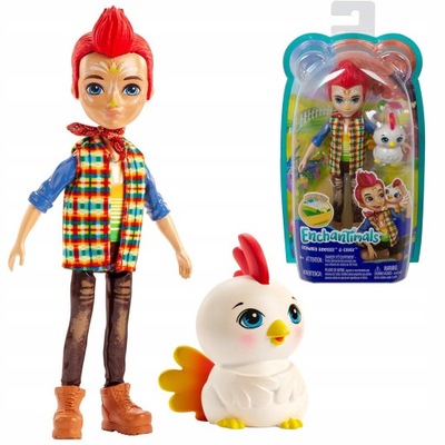 Enchantimals Lalka Redward Rooster & Cluck GJX39