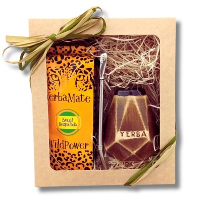 Zestaw YERBA MATE BRAZIL DESPALADA 200g matero bombilla