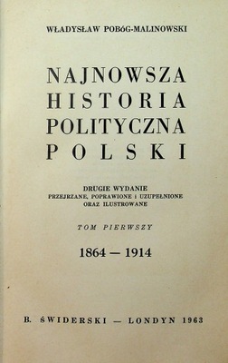 Najnowsza Historia Polityczna Polski Tom I