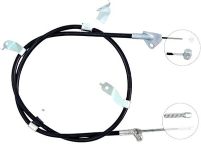 CABLE FRENOS DE MANO SUZUKI CELERIO 14- LT  