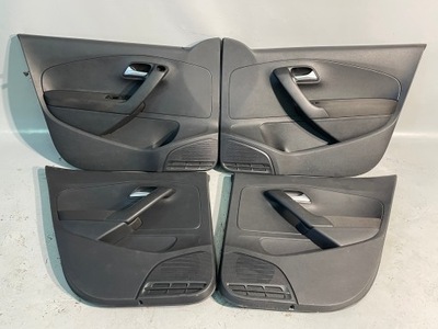 Комплект обшивка дверей двері vw polo v 5d 6r6867212 оригінал фото №1