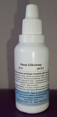 KWAS GLIKOLOWY 35 % 35 ml