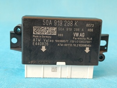 Vw arteon liftback 2,0 tdi 147kw 2022 r модуль блок керування pdc 5qa919298k фото №1