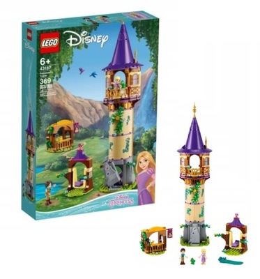 LEGO Disney Princess 43187- Wieża Roszpunki