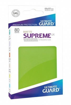 Ultimate Guard Koszulki Supreme UX Matte J Zielone