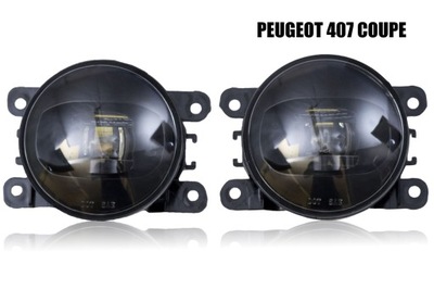 PEUGEOT 407 CUPÉ 2005+ FAROS FAROS ANTINIEBLA PARTE DELANTERA DIODO LUMINOSO LED JUEGO 09270157  