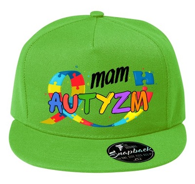 Czapka Full Cap SNAPBACK MAM AUTYZM 5P 92