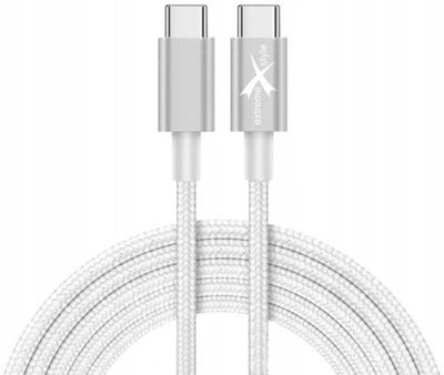 Kabel USB-C - USB-C DŁUGI SZYBKIE ŁADOWANIE 2m
