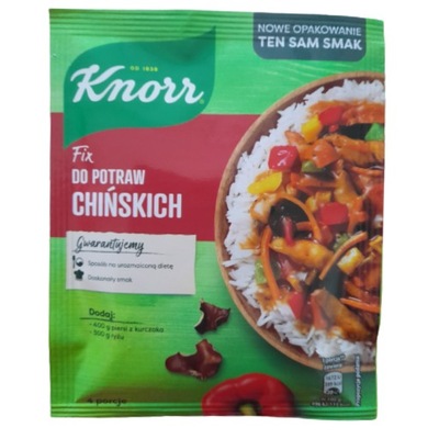 Knorr Fix Do potraw chińskich 39 g