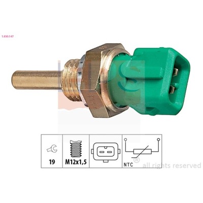 SENSOR TEMPERATURA DE LÍQUIDO REFRIGERACIÓN EPS 1.830.147  