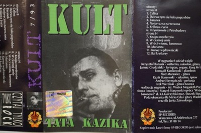 TATA KAZIKA kaseta audio KULT KAZIK STASZEWSKI, JANUSZ GRUDZIŃSKI