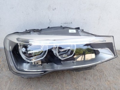 Лампа правая фара правый full led bmw x3 f25 lift x4 f26 2014-2018r фото №1
