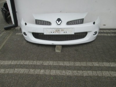 Бампер передний комплектный  renault clio 3 rs 2008 белый фото №1
