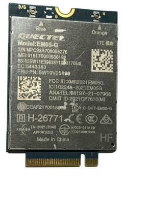Modem Lenovo Quectel MDM9607 EM05 4G LTE LENOVO