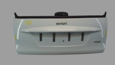 Smart fortwo 2 451 кришка багажника задня багажника eb2/eaz k789 фото №1