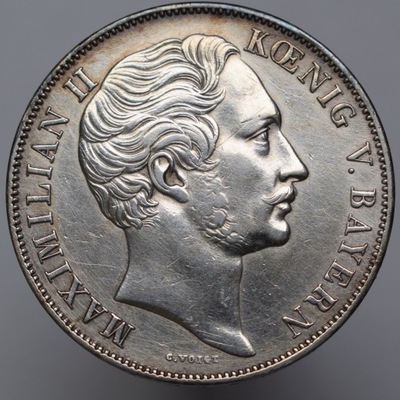 1855 Bawaria Maksymilian II Pomnik - 2 guldeny