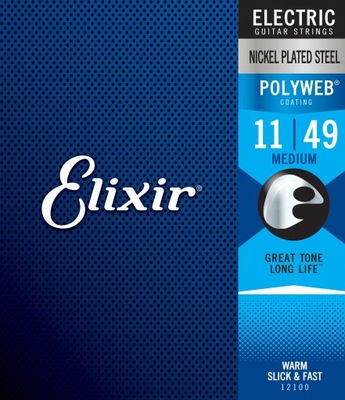 Struny Elixir PolyWeb 11-49 Medium (12100)