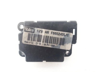 Моторчик обігрівача renault scenic ii f665243l/c фото №1