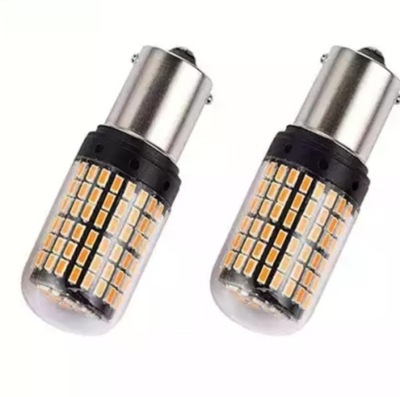 2X P21W 1156 BA15S CANBUS BLANCA DIODO LUMINOSO LED LUCES  